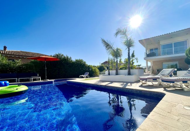 Villa en El Perelló - Afortunada - air-conditioning in all bedrooms with Villa en El Perelló - Afortunada - air-conditioning in all bedrooms with