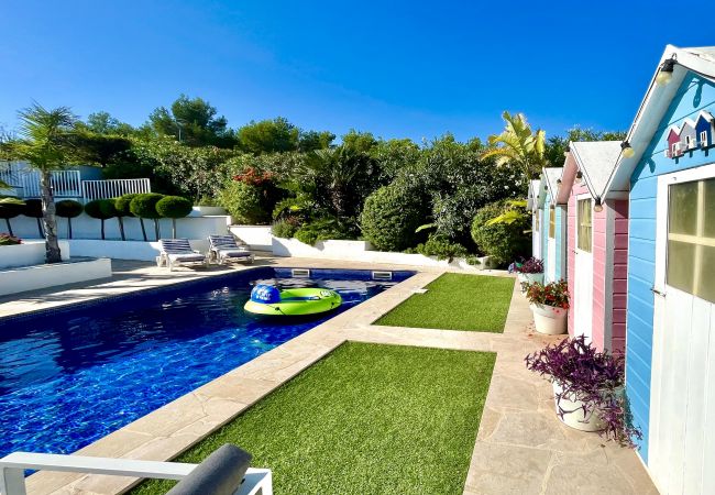 Villa en El Perelló - Afortunada - air-conditioning in all bedrooms with Villa en El Perelló - Afortunada - air-conditioning in all bedrooms with