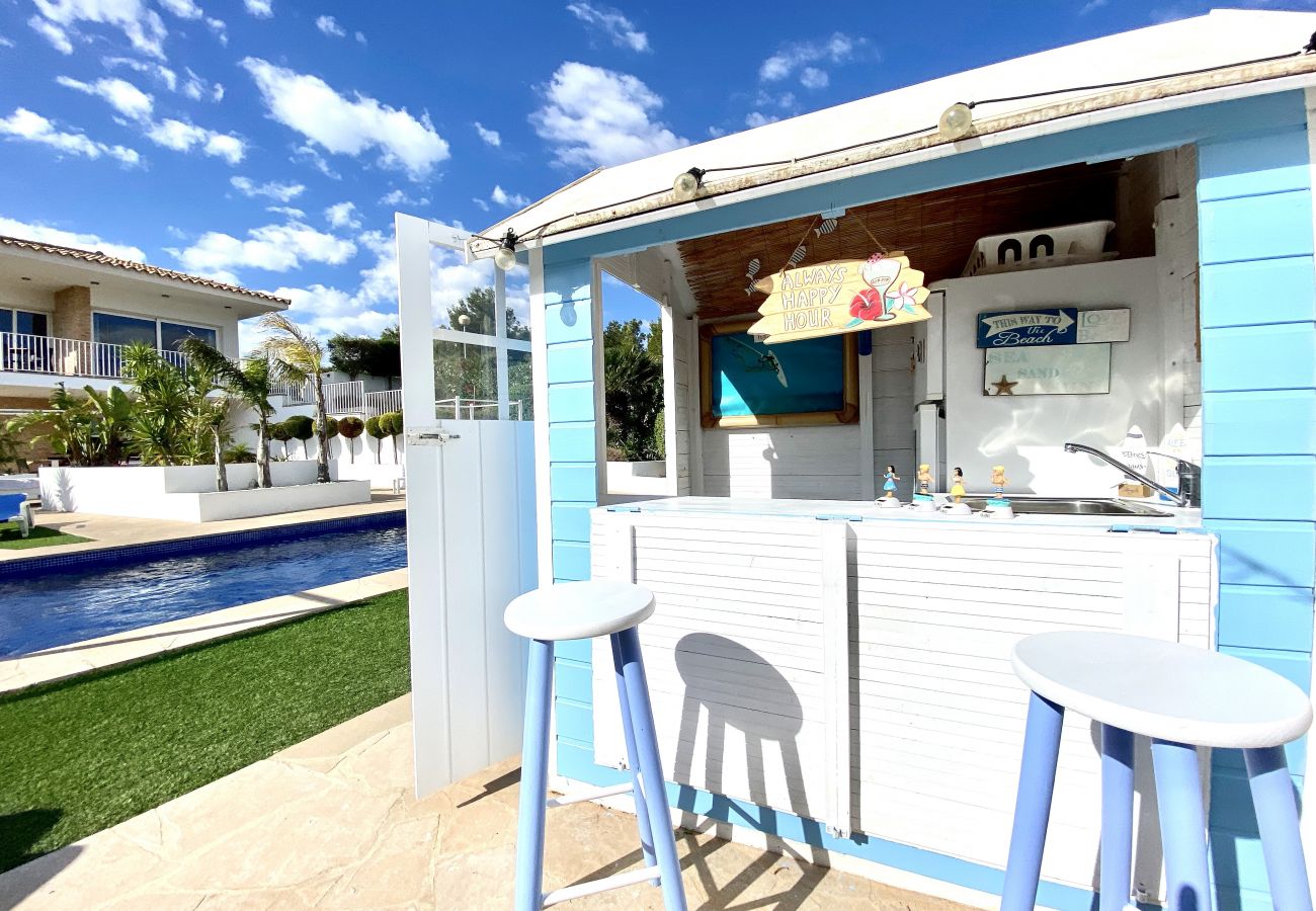 Villa en El Perelló - Afortunada - air-conditioning in all bedrooms with Villa en El Perelló - Afortunada - air-conditioning in all bedrooms with