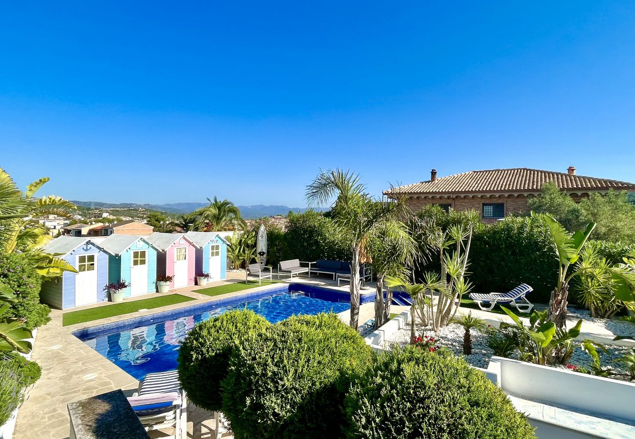 Villa en El Perelló - Afortunada - air-conditioning in all bedrooms with Villa en El Perelló - Afortunada - air-conditioning in all bedrooms with