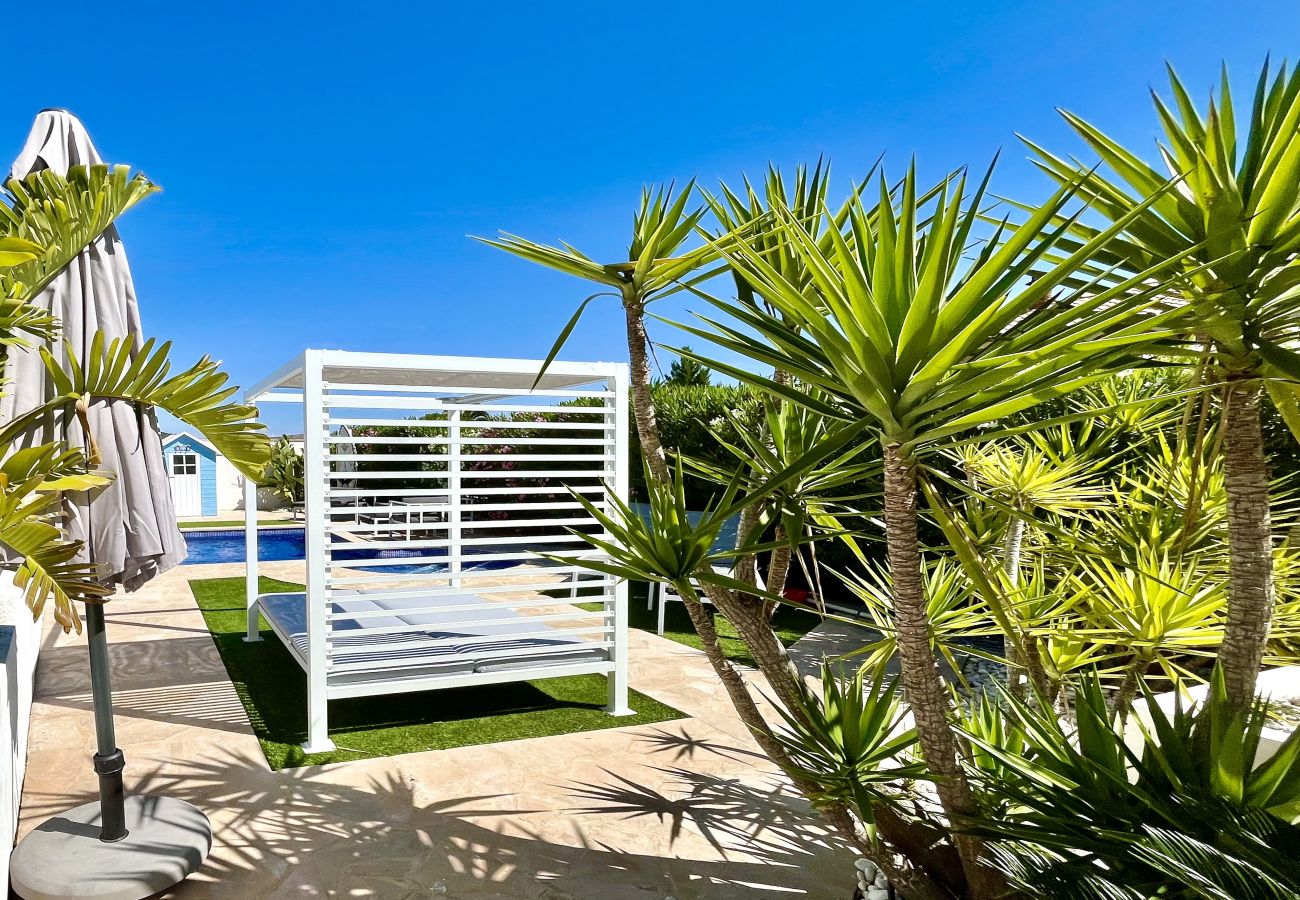 Villa en El Perelló - Afortunada - air-conditioning in all bedrooms with Villa en El Perelló - Afortunada - air-conditioning in all bedrooms with