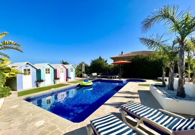 Villa in El Perelló - Afortunada - air-conditioning in all bedrooms with Villa in El Perelló - Afortunada - air-conditioning in all bedrooms with
