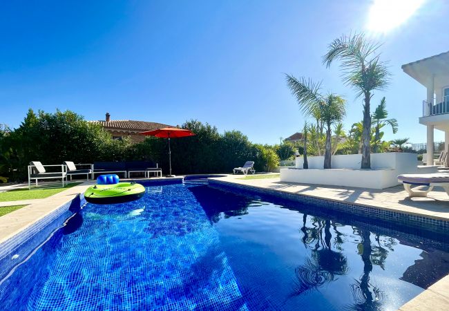 Villa in El Perelló - Afortunada - air-conditioning in all bedrooms with Villa in El Perelló - Afortunada - air-conditioning in all bedrooms with