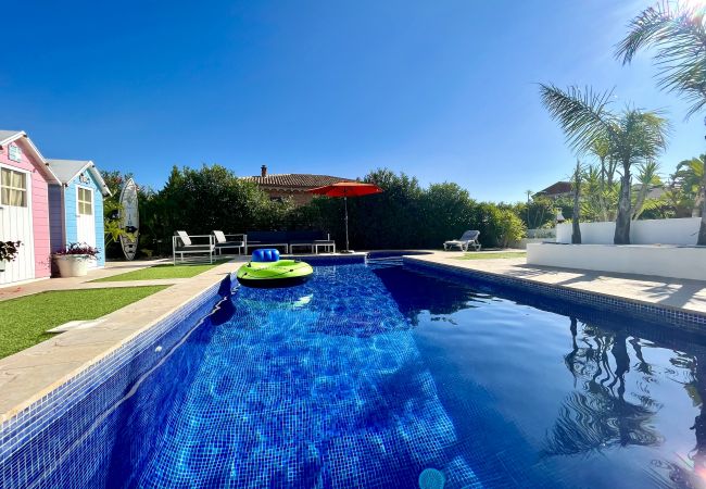 Villa in El Perelló - Afortunada - air-conditioning in all bedrooms with Villa in El Perelló - Afortunada - air-conditioning in all bedrooms with